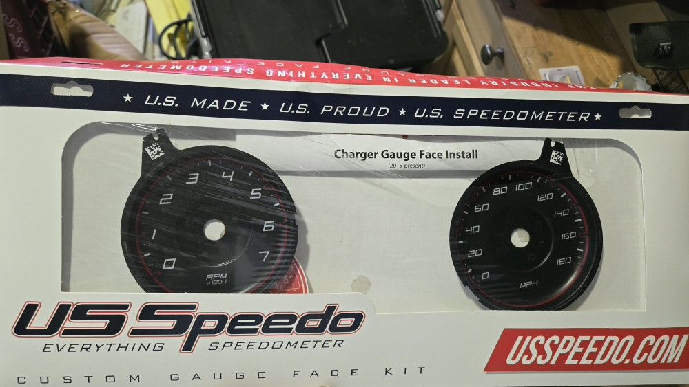 Dodge Charger Speed Gages