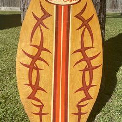 Pure Style Wooden Skimboard - Rare Vintage Design! ($180 New) - Great Deal!