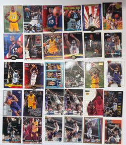 Shaquille O’Neal 30 cards