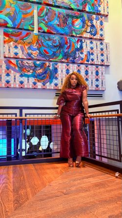 Akira fire trouser top and bottom