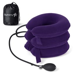 Effortless Neck Pain Relief: Inflatable Cervical Support