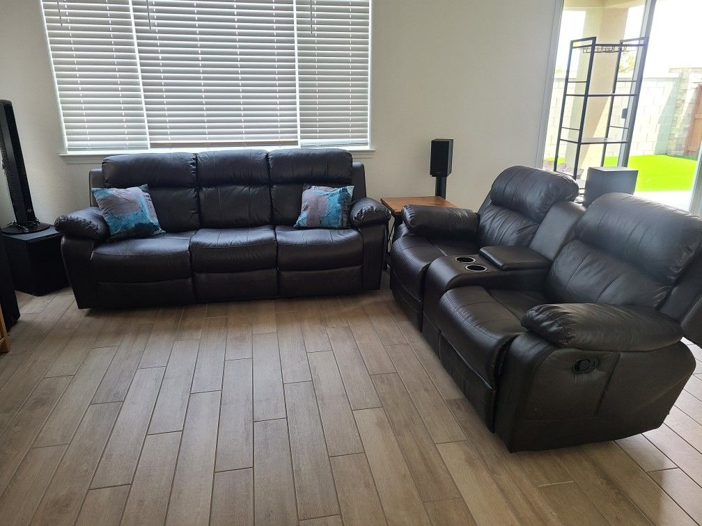 Reclining Sofa & Loveseat