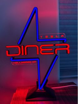 Tesla Diner sign