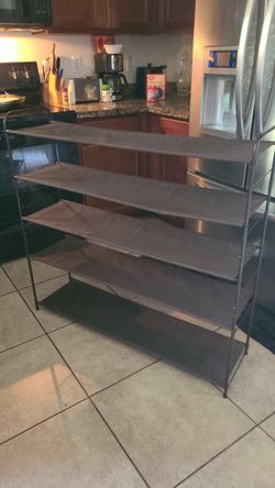 Clean like new 5 tier shelf