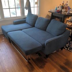 Pull Out Bed Sofa Chaise By ASHLEY 