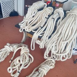 1-1/4 thick boat rope Brand new