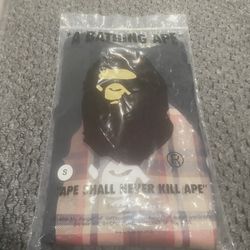 Bape Black Burberry Shirt 
