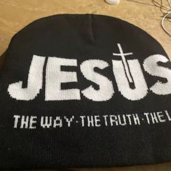 JESUS Beanie Hat – Warm Winter Knit Cap – Unisex Faith Style