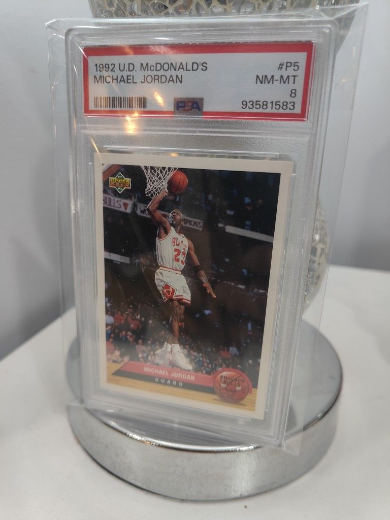 Michael Jordan PSA NM -MT 8