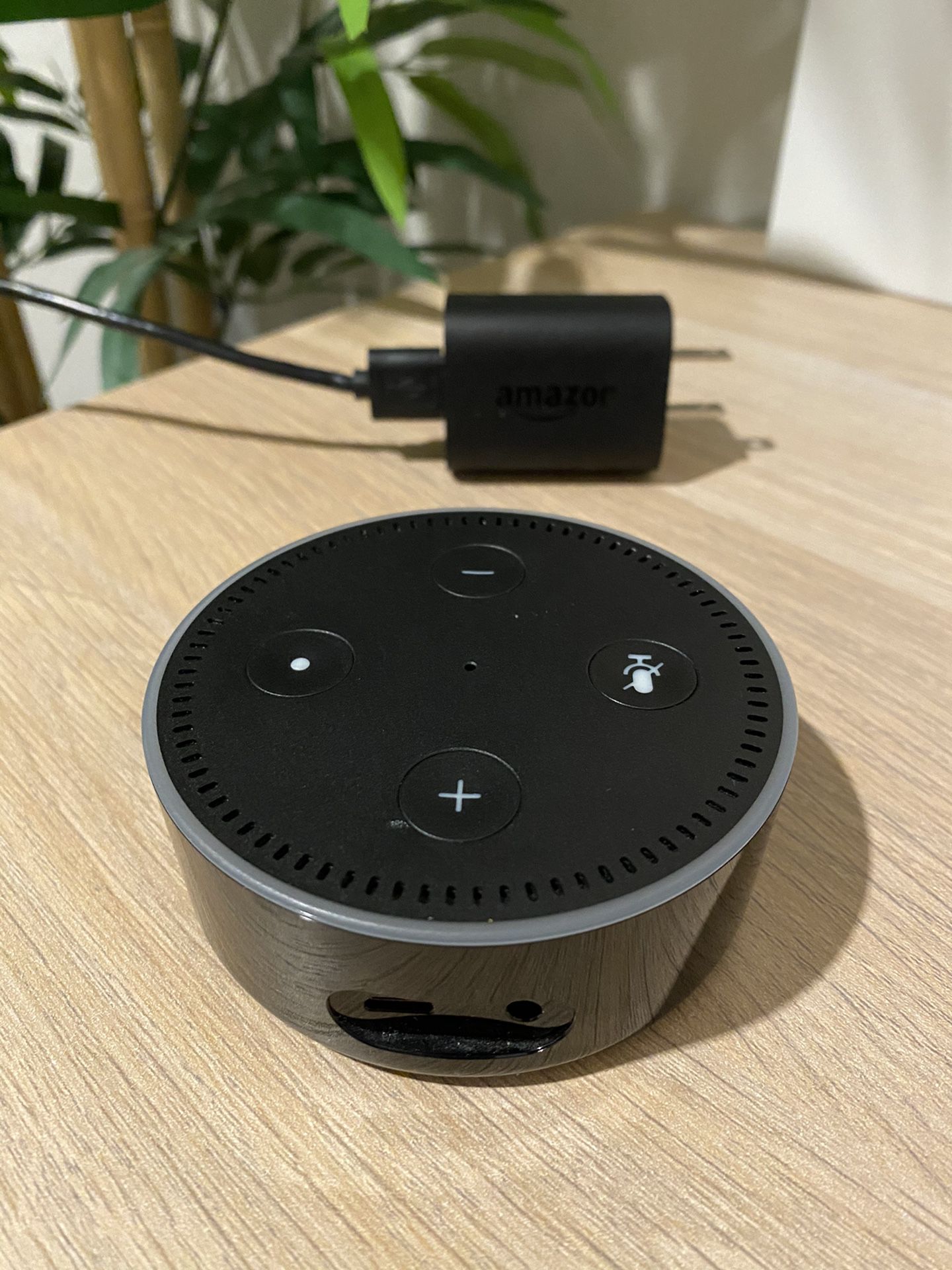 Amazon Echo Dot with charger $10