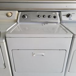 Super Clean!!! Super Large Capacity, Whirlpool, Heavy Duty, Gas Dryer!!! It Has 5 Temperature Settings!!! Must See To Appreciate!!!