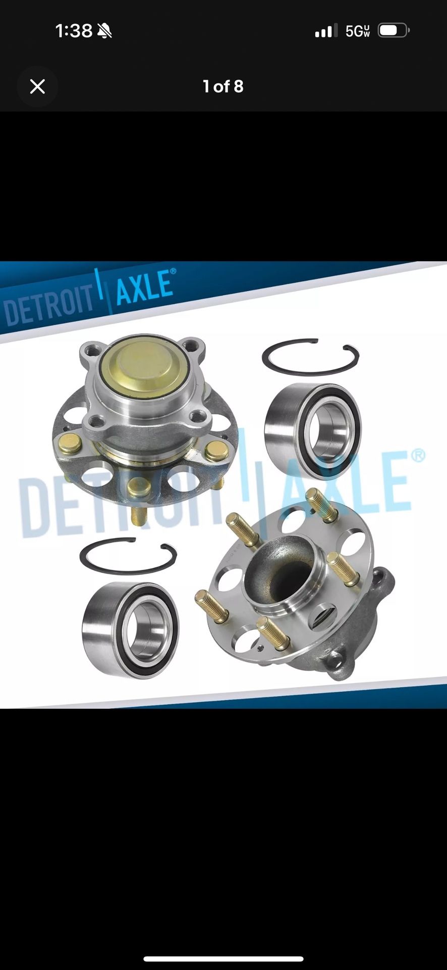 Wheel Bearings For Honda Accord And Acura TLX