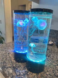 Jellyfish lamp