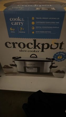 Crockpot Cook & Carry 6Qt Slow Cooker