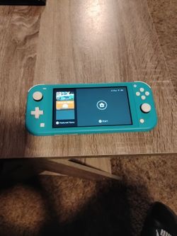Nintendo Switch Handheld Cyan Blue