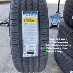 235/65/16 Goodyear Assurance All Season New Set of Tires Installed and Balanced Set de Llantas Nuevas Instaladas y Balanceadas