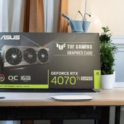 6571574 Asus TUF gaming Nvidia RTX 4070Ti super Oc 16gb 4.0 graphics card 
