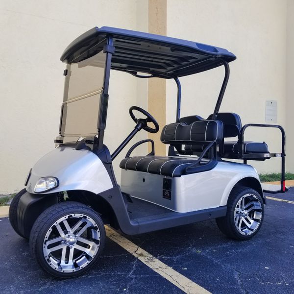 SILVER EZ GO GOLF CART for Sale in Palm Springs, FL OfferUp