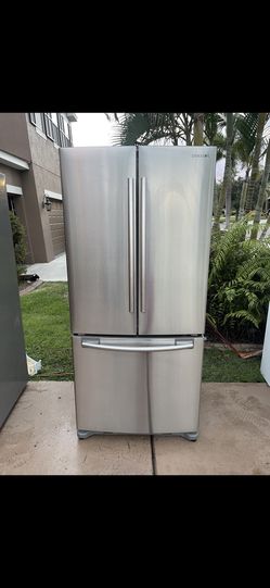 Samsung Refrigerator 33 Wide Stainless Steel 