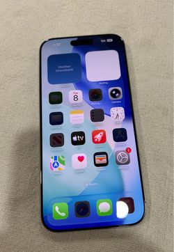 Unlocked iPhone 16 pro max 128Gb clean with 94% Battery health