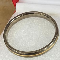 Manilla Hombre Caña Cifrada Metal Titanium