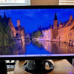 Acer and Asus Monitor 24 Inches