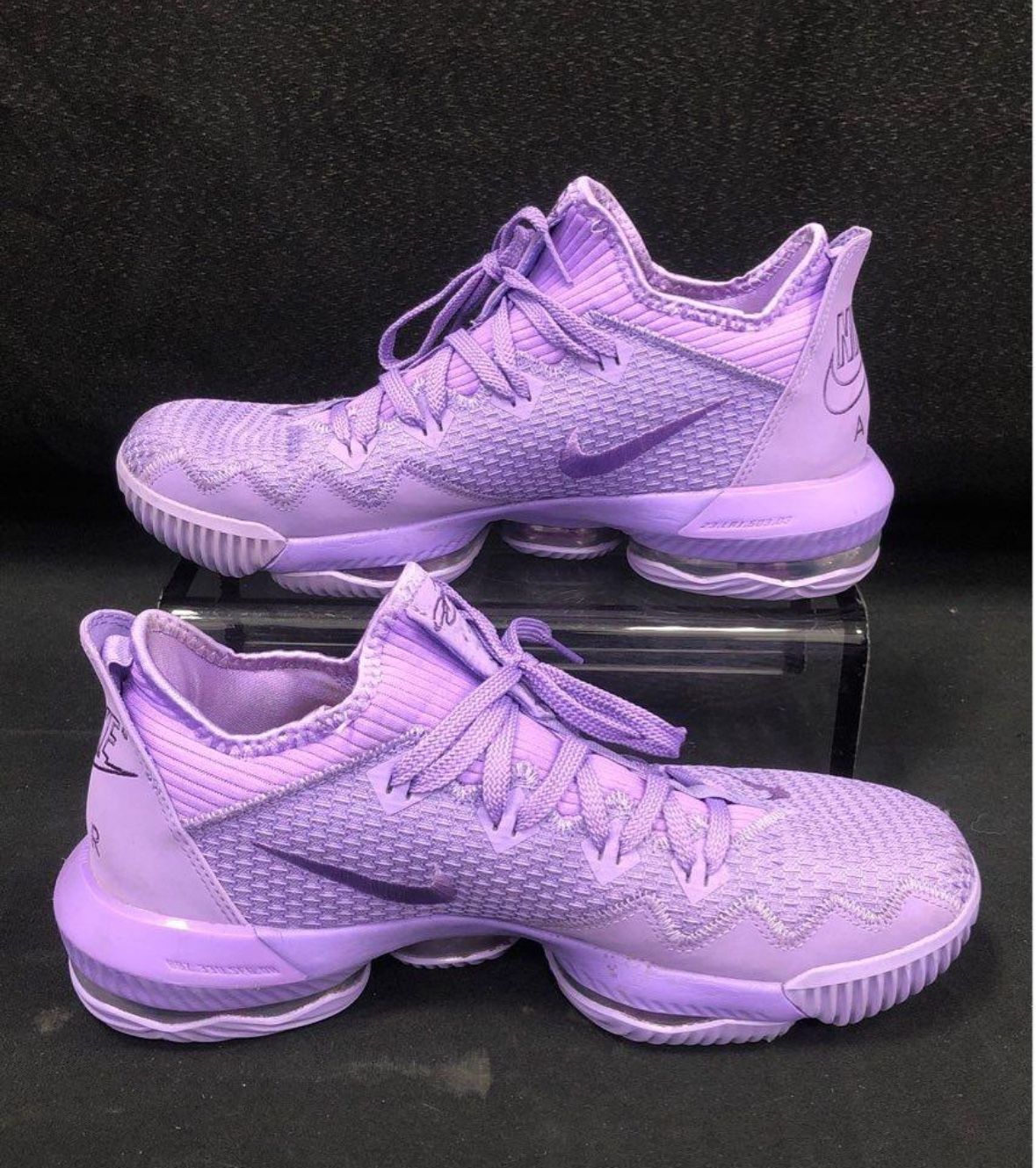 Purple Lebron 16 Basketball Shoes Nike LeBron 16 Low Atomic Purple