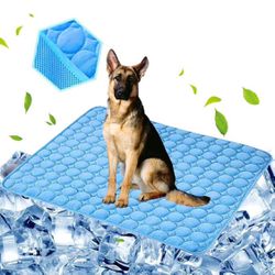 New! Dog Cooling Mat Pet Cooling Pads Dogs & Cats Pet Cooling Blanket for Outdoor Car Seats Beds, 40” x 28” 