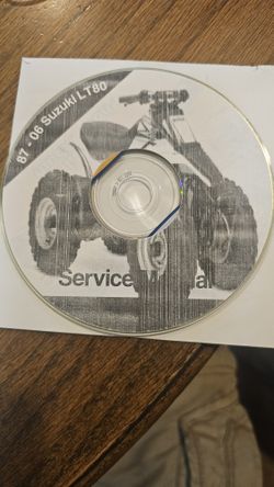 Suzuki Lt1 80cc Quad CD Manual 