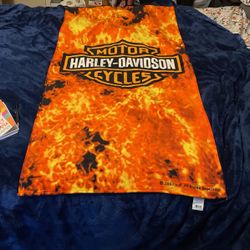 Harley Davidson  Beach Towel 