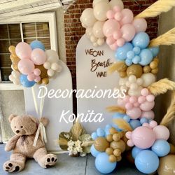 Gender Reveal//Balloon Garland