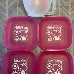 Tupperware Hello Kitty Lunch Set
