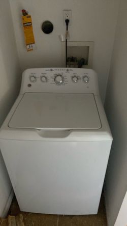 GE Top Load Washing Machine White