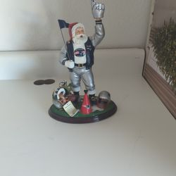 Danbury Mint New England Patriots Santa Claus