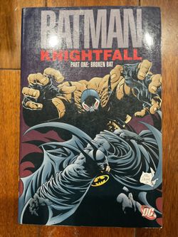 BATMAN  Knightfall Part One (broken  Bat)