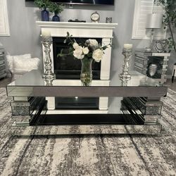 Glass Glamour Coffee Table