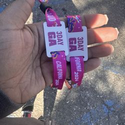 Wristbands Tickets For Rolling Loud