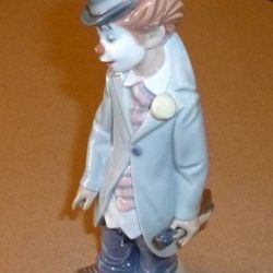 Lladro of Spain "Circus Sam" Retired Porcelain Art  Figurine