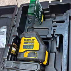 DEWALT 20V Green Cross Line Laser Level (Tool-Only) Model# DCLE34021B