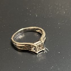 Diamond-Baquette Ring