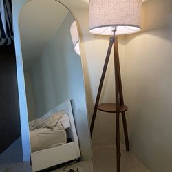 64"x21" Full Length Mirror (Modern Arched Style) – Great Condition