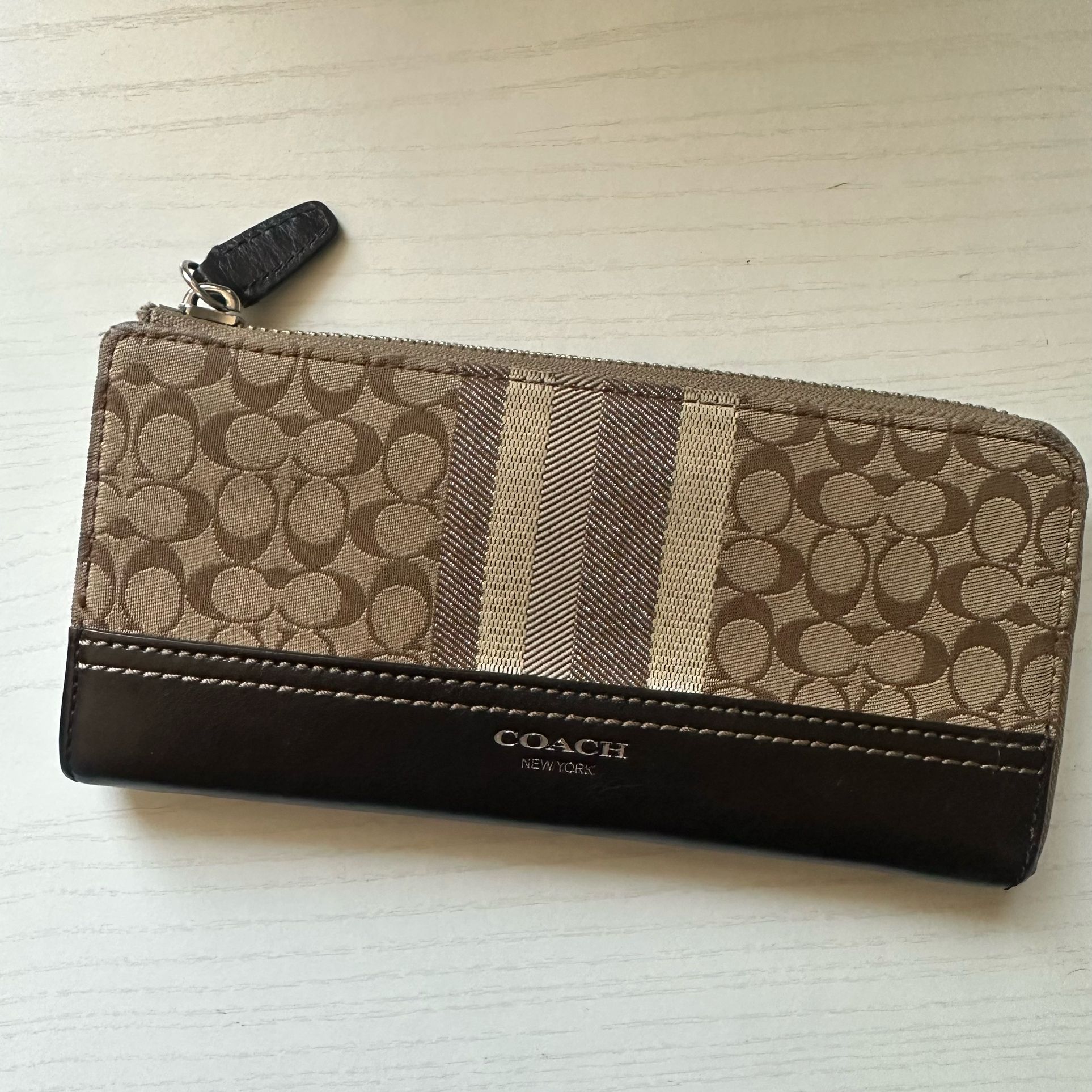 Coach Zip Wallet For Sale