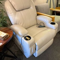 Recliner Power Lift Chair with Massage and Heating