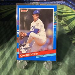 Orel Hershiser MLB Card