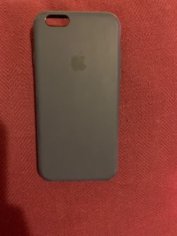 iPhone 6/6s rubber and leather cover