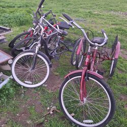 6 vicicletas  se venden Asi como estan  todas 