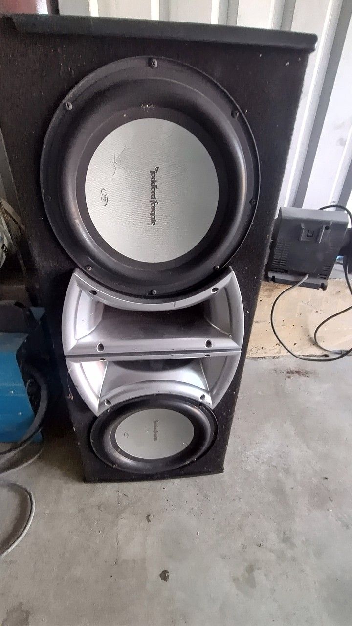 Rockford Fosqate P1 10's