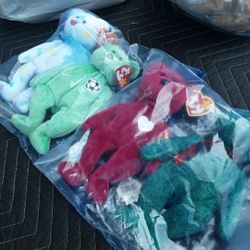 Beanie Babies For Sale... Booyah!!