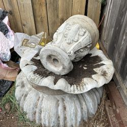 Cement Water Fountain