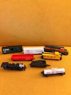 HO Scale Model Train Lot